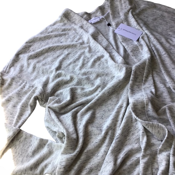 Lovers + Friends  - NWT Candace Maxi Cardigan in Heather Grey - Size XL - Picture 11 of 15